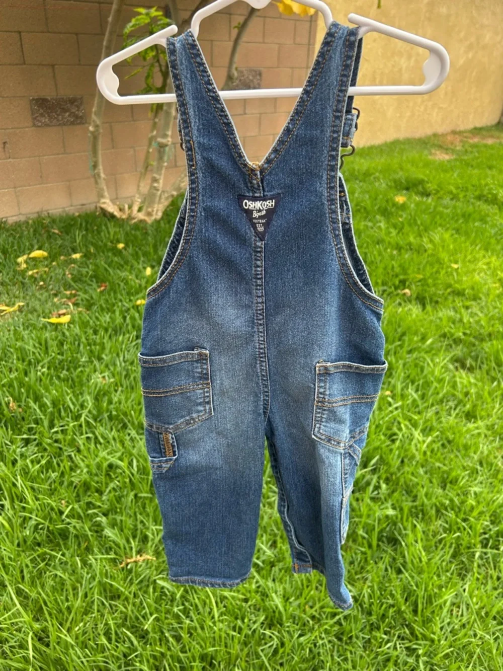 OshKosh B'gosh Classic Blue Denim Overalls for Kids
